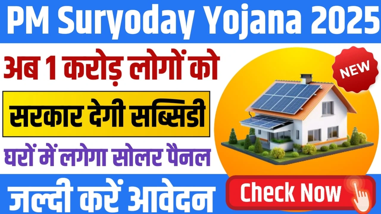 PM Suryoday Yojana 2025