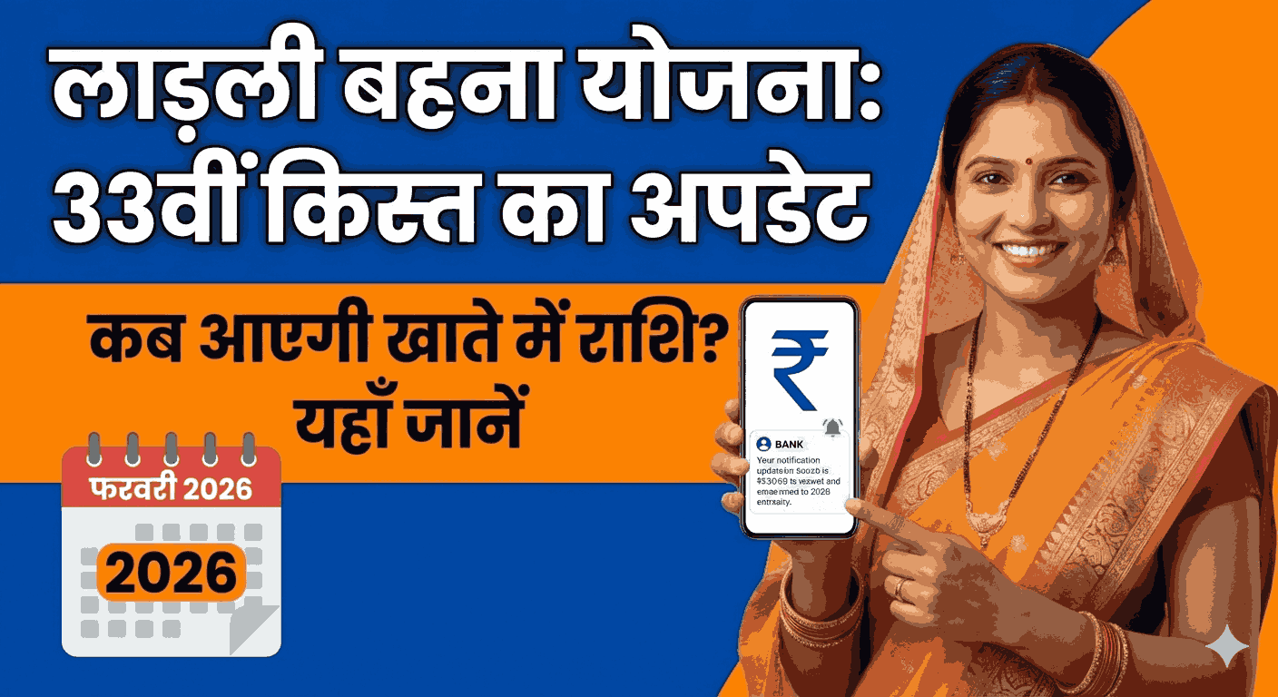 MP Ladli Behna Yojana 33th Installment