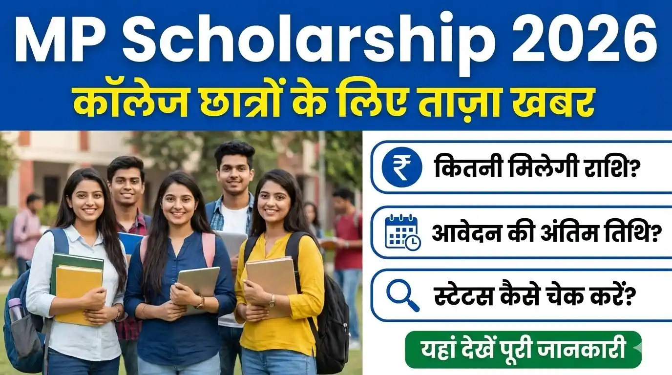 MP Scholarship 2026 Amount and Status Guide