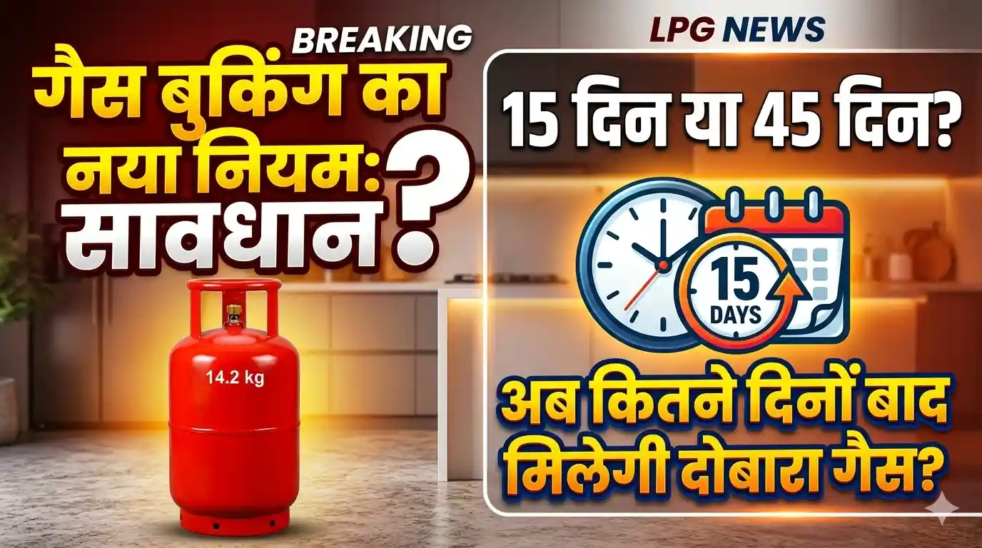 Gas cylinder booking interval